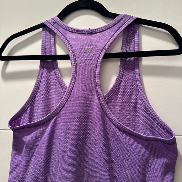 Lululemon run swiftly purple racerback tank workout gym yoga athleisure hiking 6 - Picture 8 of 11